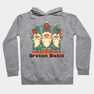 Merry Christmas in Croatian Hoodie